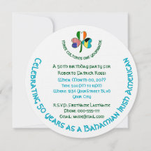 Bahamaanse Ierse Amerikaanse vlag Shamrock Verjaar