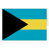 Bahamaanse vlag (Voorkant Horizontaal)