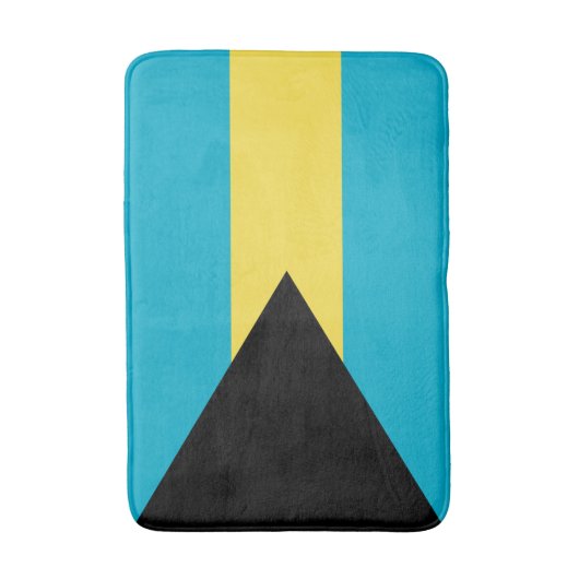 Bahamaanse vlag badmat (Voorkant Verticaal)