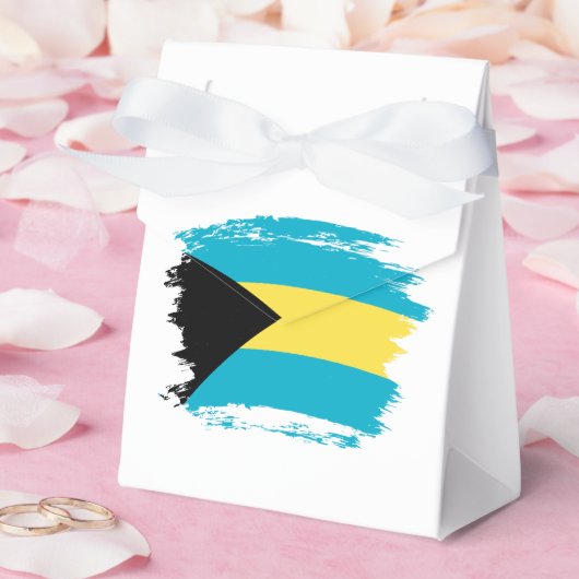 Bahamaanse vlag bedankdoosjes (Huwelijk)