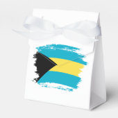 Bahamaanse vlag bedankdoosjes (Voorkant Zijde)