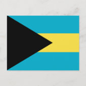 Bahamaanse vlag briefkaart (Voorkant)