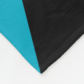 Bahamaanse vlag fleece deken (Hoek)