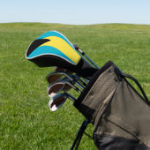Bahamaanse vlag golfheadcover (Insitu)