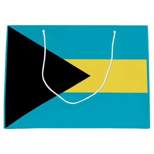 Bahamaanse vlag groot cadeauzakje (Voorkant)
