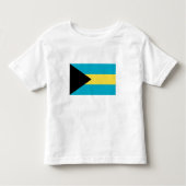Bahamaanse vlag kinder shirts (Voorkant)