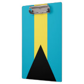 Bahamaanse vlag klembord (Links)