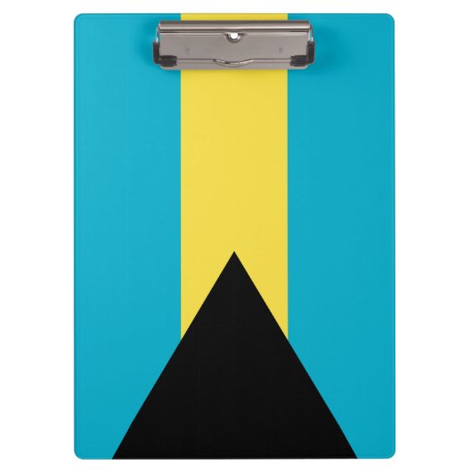 Bahamaanse vlag klembord (Voorkant)