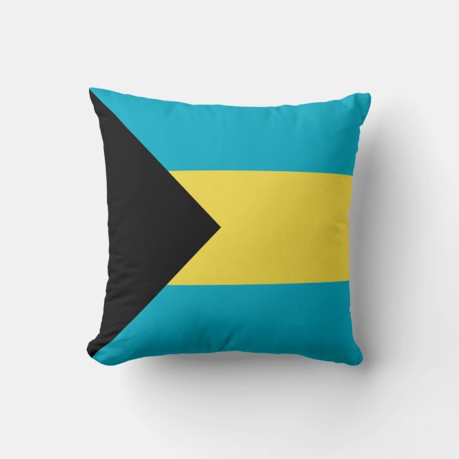 Bahamaanse vlag kussen (Voorkant)