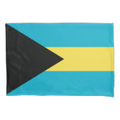 Bahamaanse vlag kussensloop (Voorkant)