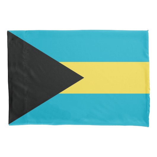 Bahamaanse vlag kussensloop (Voorkant)