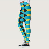 Bahamaanse vlag leggings (Links)