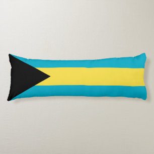 Bahamaanse vlag lichaamskussen