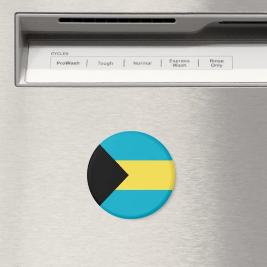 Bahamaanse vlag magneet (Insitu (Vaatwasser))