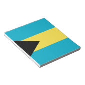 Bahamaanse vlag notitieblok (Schuin)