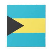 Bahamaanse vlag notitieblok (Voorkant)