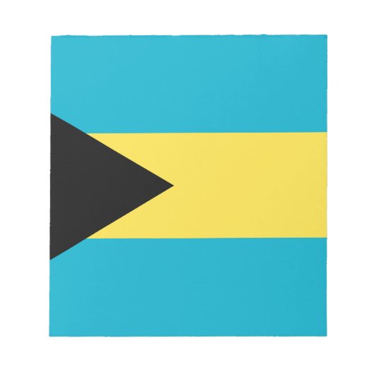 Bahamaanse vlag notitieblok (Voorkant)