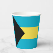 Bahamaanse vlag papieren bekers (Voorkant)