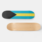 Bahamaanse vlag persoonlijk skateboard (Horizontaal)