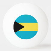 Bahamaanse vlag pingpongbal (Voorkant)