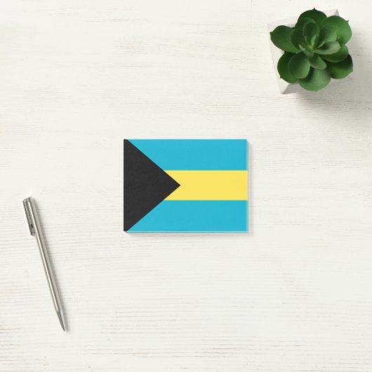 Bahamaanse vlag post-it® notes (Kantoor)