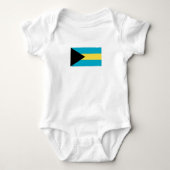 Bahamaanse vlag romper (Voorkant)