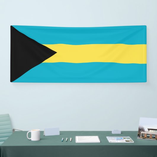 Bahamaanse vlag spandoek (Beurs)