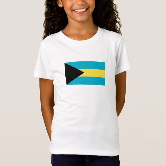Bahamaanse vlag t-shirt (Voorkant)