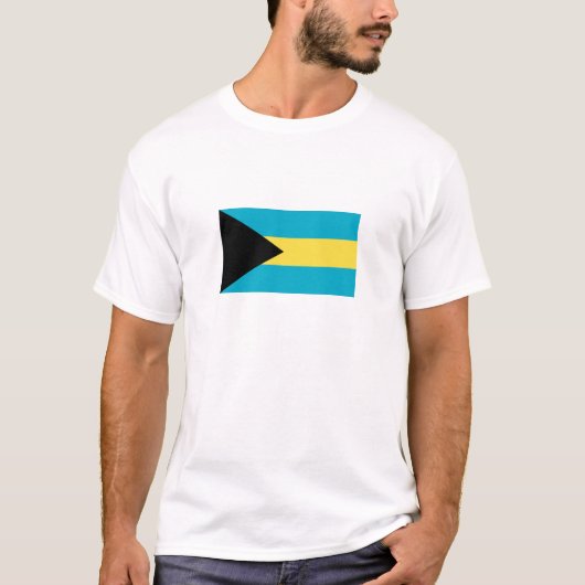 Bahamaanse vlag t-shirt (Voorkant)
