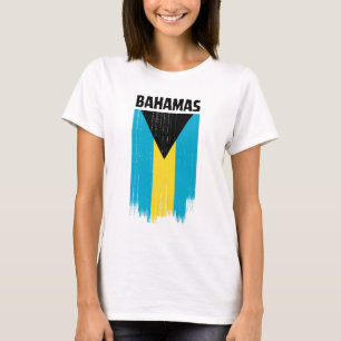Bahamaanse vlag  t-shirt
