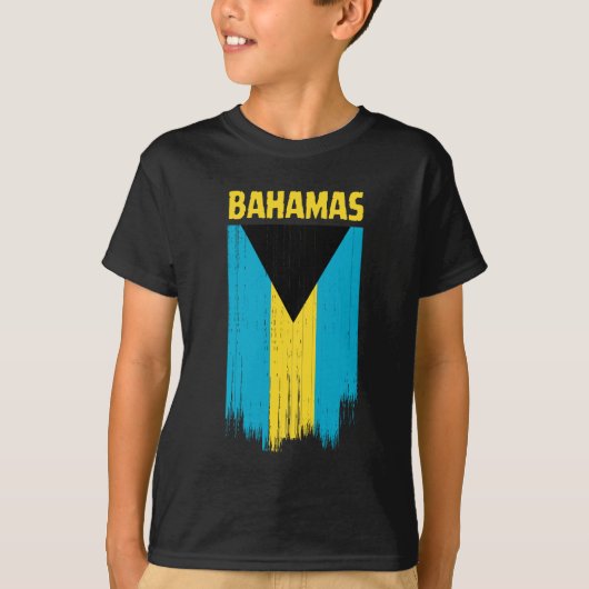 Bahamaanse vlag t-shirt (Voorkant)