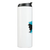 Bahamaanse vlag thermosbeker (Gedraaid links)