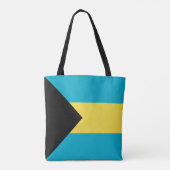 Bahamaanse vlag tote bag (Achterkant)