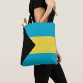 Bahamaanse vlag tote bag (Dichtbij)