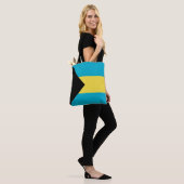 Bahamaanse vlag tote bag (Op model)