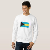 Bahamaanse vlag trui (Voorkant volledig)
