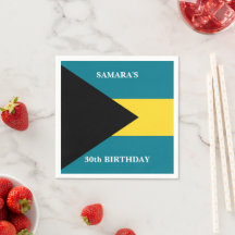 Bahamaanse Vlag Verjaardagsfeestje