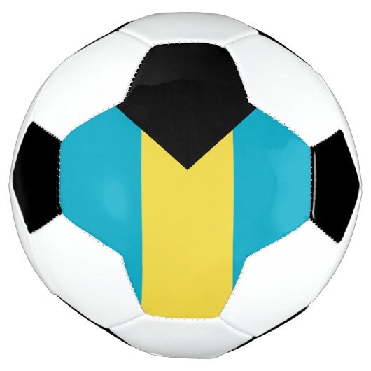 Bahamaanse vlag voetbal (Gedraaid)