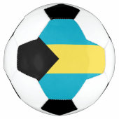 Bahamaanse vlag voetbal (Voorkant)