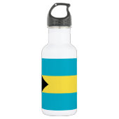 Bahamaanse vlag waterfles  (Voorkant)