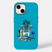 Bahamaanse wapenschild Case-Mate iPhone case (Achterkant)