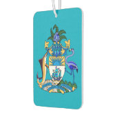 Bahamaanse wapenschild luchtverfrisser (Links)