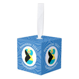 Bahaman Flag Blonde Engel Chanoeka Gepersonaliseer Decoratie