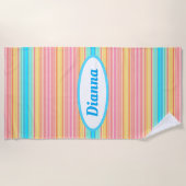 Bahamania  strandlaken (Voorkant)