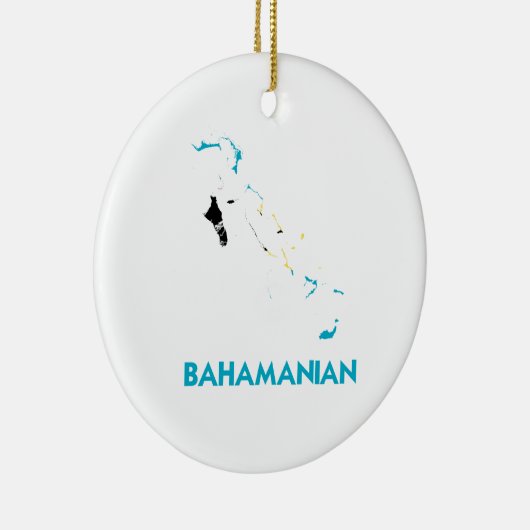BAHAMANIAN MAP KERAMISCH ORNAMENT (Rechts)