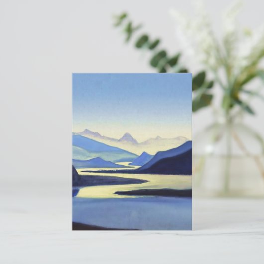 “Bahamaputra” door Nicholas Roerich Briefkaart (Staand voorkant)