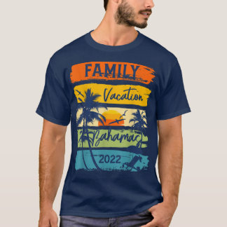 Bahamas 2022 CaribeFamily Vacation Matching Group T-shirt