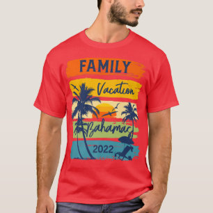 Bahamas 2022 CaribeFamily Vakantie Matching Groep  T-shirt