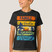 Bahamas 2022 Carribe Family Vacation Matching Grou T-shirt (Voorkant)