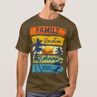 Bahamas 2022 Carribe Family Vacation Matching Grou T-shirt